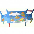 Столик двумя стульчиками Baby Tilly Кораблики (W02-3841)
